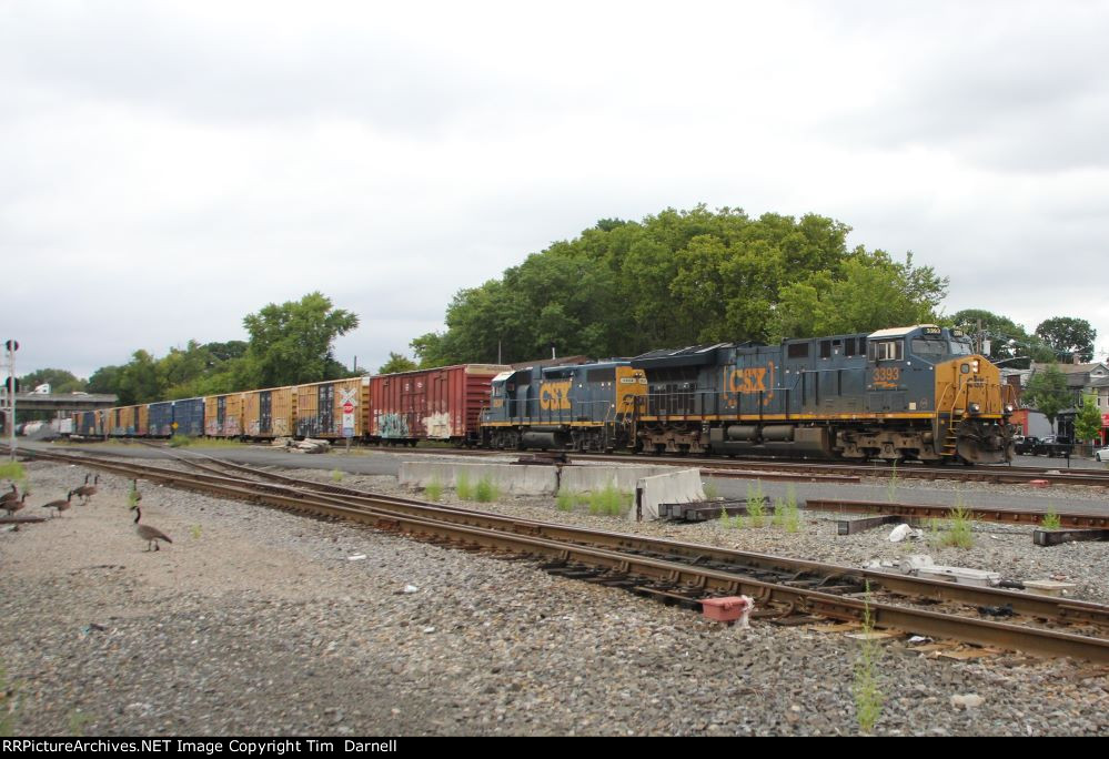 CSX 3393 leads M433